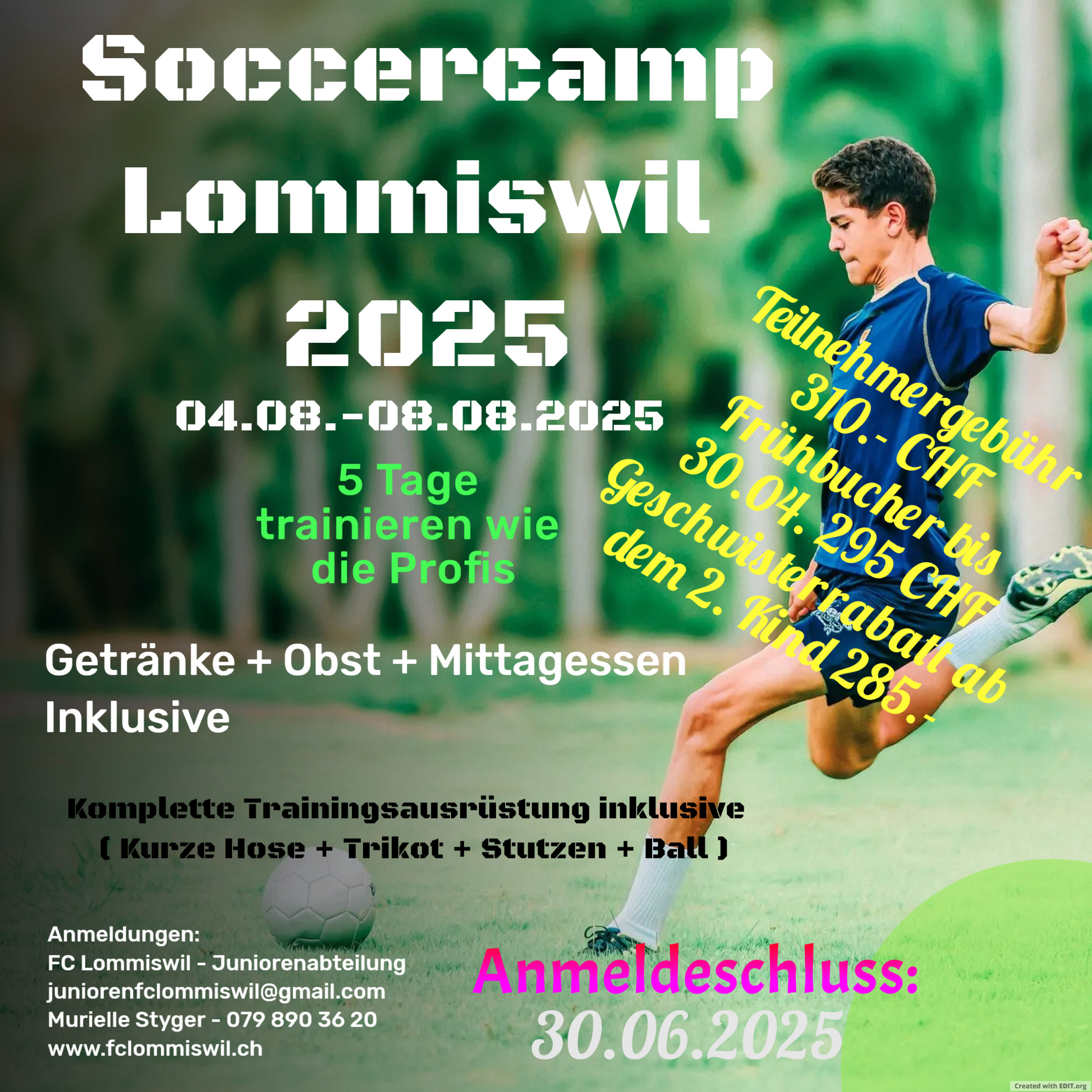 Fussballcamp 2025