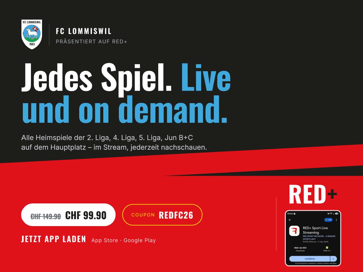 Streaming – Jedes Spiel.  Live und on demand.