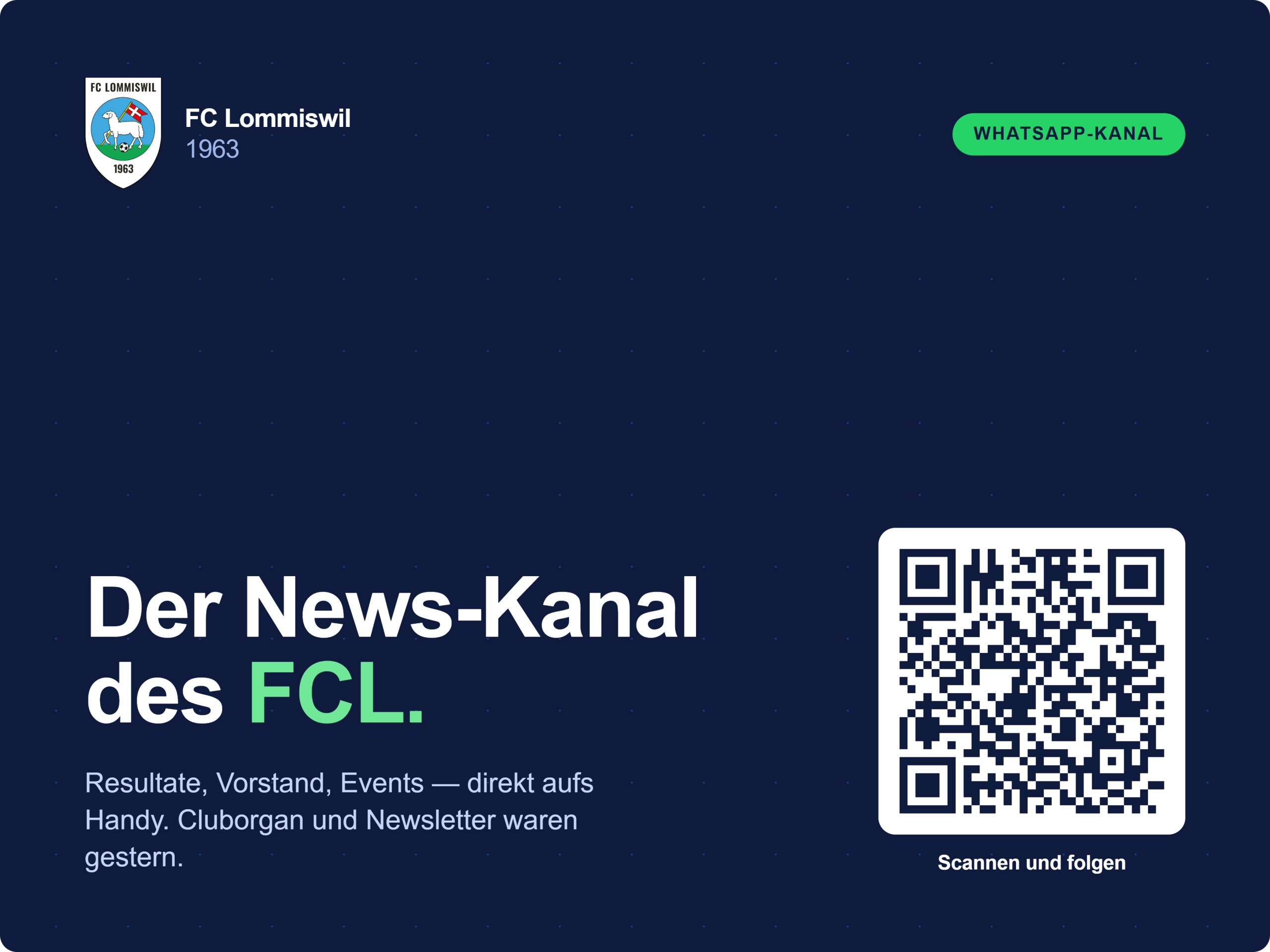 Digitaler News-Kanal des FC Lommiswil